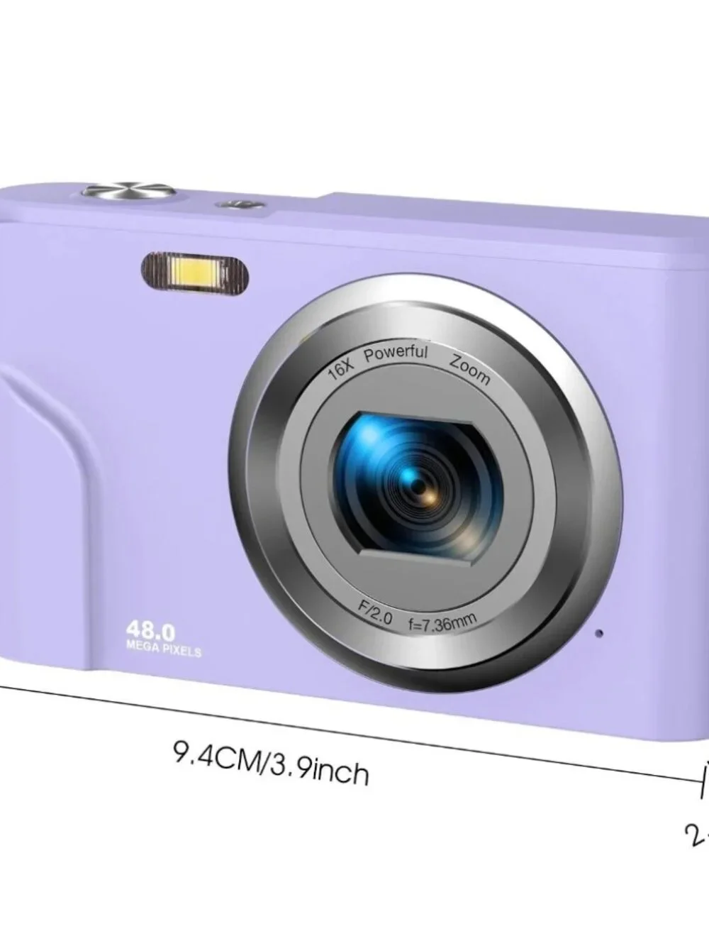 NEW Auto Focus Digital Camera, Full HD 1080P/48MP Mini Digital Camera